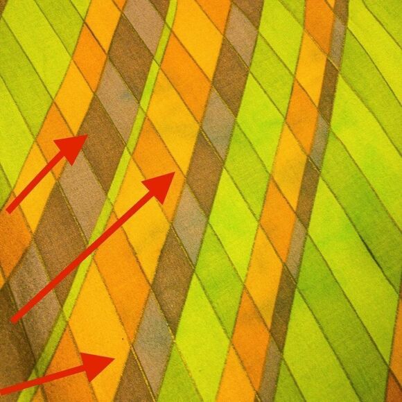 VTG Electric Company Orange/Green 2-Piece Culotte Set Sz S - Picture 10 of 12